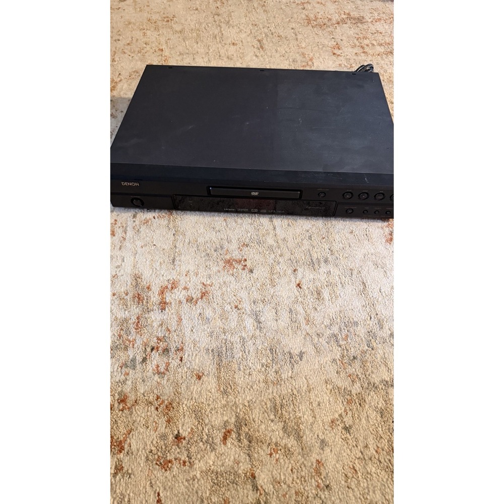 Denon DVD 1730 Player DVD/CD/MP3/WMA With Power Cord Progressive Scan No Remote